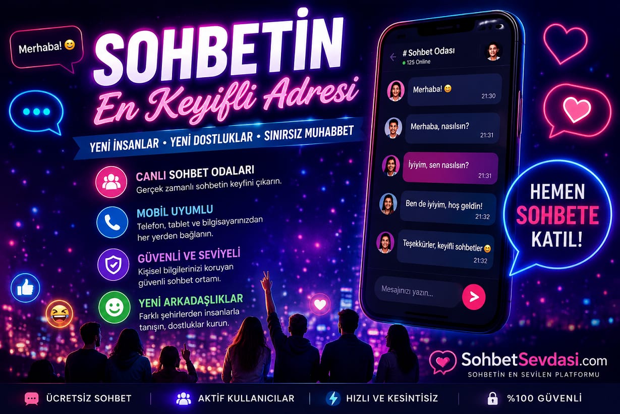Canlı Sohbet Odaları: Gerçek Zamanlı İletişimin Keyfi Canlı Sohbet Odaları: Gerçek Zamanlı İletişimin Keyfi