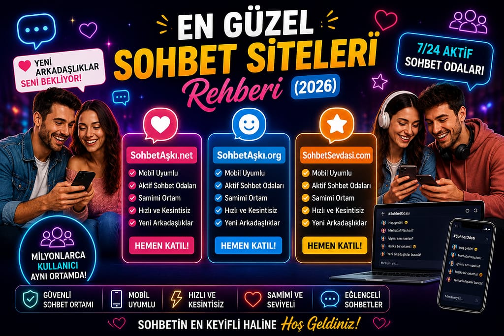 En Güzel Sohbet Siteleri Rehberi (2026)